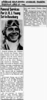 Thumbnail for Obituary for Lt.lt J. Young - The New-Review, Roseburn, OR, 27Apr1944.jpg