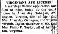 Thumbnail for Virginians Ask License - The Gettysburg Times Gettysburg, Pennsylvania 16May1939