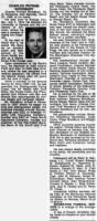 Obituary for Charles Putnam PUTNAM, 1919-1996 (Aged 76), Pensacola News Journal, 24Mar1996