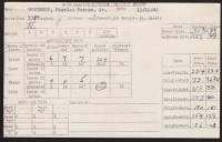 Charles Putnam Woodbury, Saint Marys Naval PreFlight School, 12Nov1942 Card