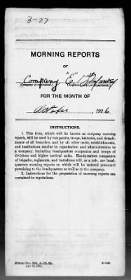 Thumbnail for Company E, 1st Infantry > Oct 1926