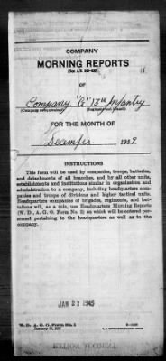 Thumbnail for Company G, 13th Infantry > Dec 1939