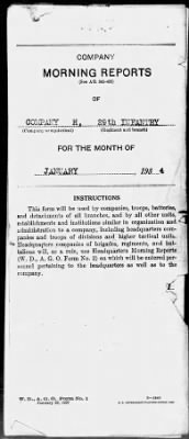 Thumbnail for Company H, 29th Infantry > Jan 1934