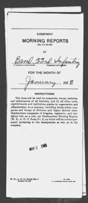 Thumbnail for Regimental Headquarters & Band, 33rd Infantry > Jan 1938