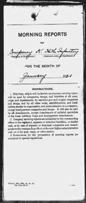 Thumbnail for Company K, 36th Infantry > Jan 1921