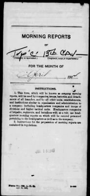 Thumbnail for Troop C, 13th Cavalry > Apr 1924