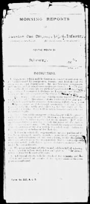 Thumbnail for Machine Gun Company, 323rd Infantry > Feb 1919