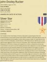 John Rucker - Silver Star Recipient