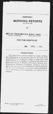 Thumbnail for Medical Field Service School Band, Carlisle, PA > May 1926