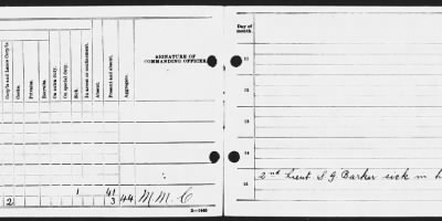 Thumbnail for File Ordnance Supply School Campmeade Headquarters Detachment Training School For Ordnance Officarn > Dec 1917