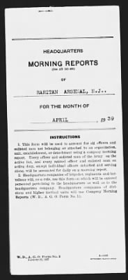 Thumbnail for Raritan Arsenal, New Jersey > Apr 1939