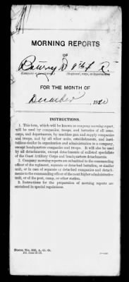 Thumbnail for Battery D, 9th Field Artillery > Dec 1920