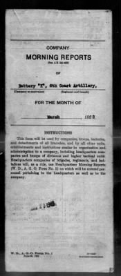 Thumbnail for Battery K, 6th Coast Artillery > Mar 1928