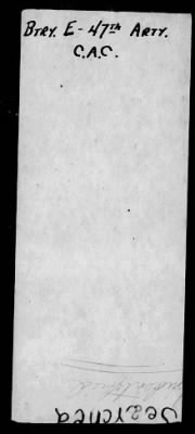 Thumbnail for Battery E, 47th Artillery, Coast Artillery Corps > Sep 1918