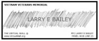 Bailey, Larry Eugene, PFC