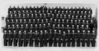 Thumbnail for Naval Training Station at Farragut, Idaho. Company 181-43, Regiment 4, Battalion 15, 12May1943, (group).jpg