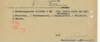 Thumbnail for German POW record for Terry zoomed to his service number