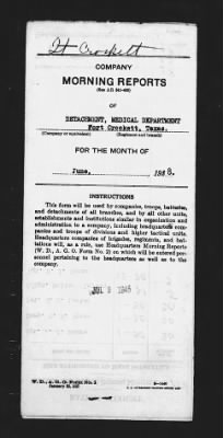 Thumbnail for Medical Department Detachment > Jun 1938