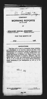 Thumbnail for Medical Department Detachment > Jul 1939