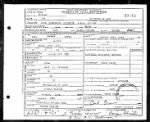 John McCormick Lindsley, Death Certificate