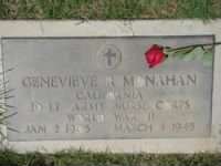 Thumbnail for Genevieve Ruth Monahan - findagrave - headstone