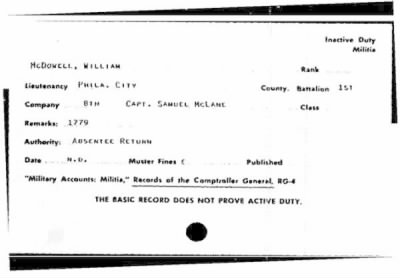 Thumbnail for William > McDowell, William