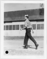 LeRoy Paul Merkle, walking, by AC Page, 1949