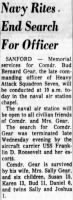 Thumbnail for 12 Jan 1962, Page 28 - The Orlando Sentinel Navy Rites End Search For Officer