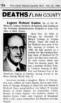 The Gazette, Cedar Rapids, Iowa, 25Feb1985