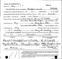 Thumbnail for Washington, U.S., Marriage Records, 1854-2013 for Ernest R Crutcher.jpg