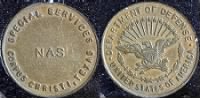 Thumbnail for NAS Corpus Christi, Texas, Special Services, Dept. of Defense Coin.jpg