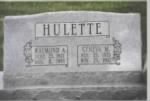 Thumbnail for Hulette, Raymond A and Geneva M Headstone 2002