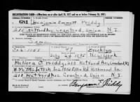 Priddy, Benjamin Emmett (1895)'Old Man' draft Card