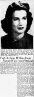 Thumbnail for Wedding, Arizona Republic Phoenix, Arizona 01 Oct 1944