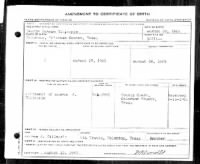 Thumbnail for George Duncan Gillespie birth certificate