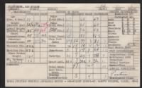 Ray Wilson Flickinger, Saint Marys Naval PreFlight School, 28Sep1945 Card