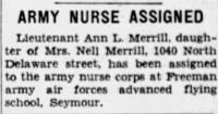 Thumbnail for Ann L. Merrill - The_Indianapolis_News_Tue__Apr_20__1943_.jpg