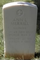 Thumbnail for Ann Lee Merrill headstone - findagrave