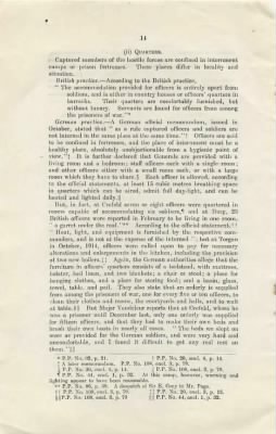 Thumbnail for Official Document > The Treatment of Prisoners of War in England and Germany