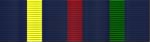 Thumbnail for Civil Defence Long Service Medal ribbon