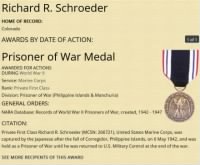 Thumbnail for Richard Schroeder - POW Medal Recipient