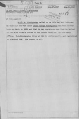 Old German Files, 1909-21 > Various (#51754)