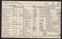 Thumbnail for Thomas Everett Schamaun, Saint Marys Naval PreFlight School, 02Mar1944 Card