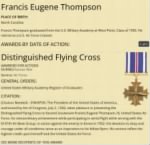 Thumbnail for Francis Thompson - DFC Recipient