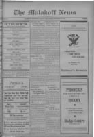 Thumbnail for 1933-Sep-22 The Malakoff News, Page 1