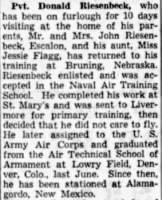 Thumbnail for Stockton Evening and Sunday Record Stockton, California • Sat, Sep 18, 1943 Page 6