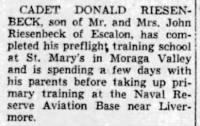 Thumbnail for Stockton Evening and Sunday Record, Stockton, CA, 06Oct1942