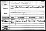 Thumbnail for U.S., Civil War Pension Index for Horton S Calland.jpg