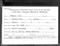 Thumbnail for Nebraska, U.S., Grand Army of the Republic, Burial Records, 1861-1948 for John Ingham.jpg