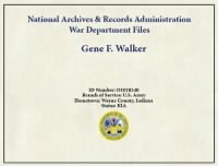 Thumbnail for Walker, Gene F., 2LT